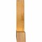 Ekena Millwork Portland Rough Sawn Timber Gable Bracket, Western Red Cedar, 96"W x 20"H x 4"D x 4"F, 5/12 Pitch GBW096X20X0404POR00RWR - alternate 3